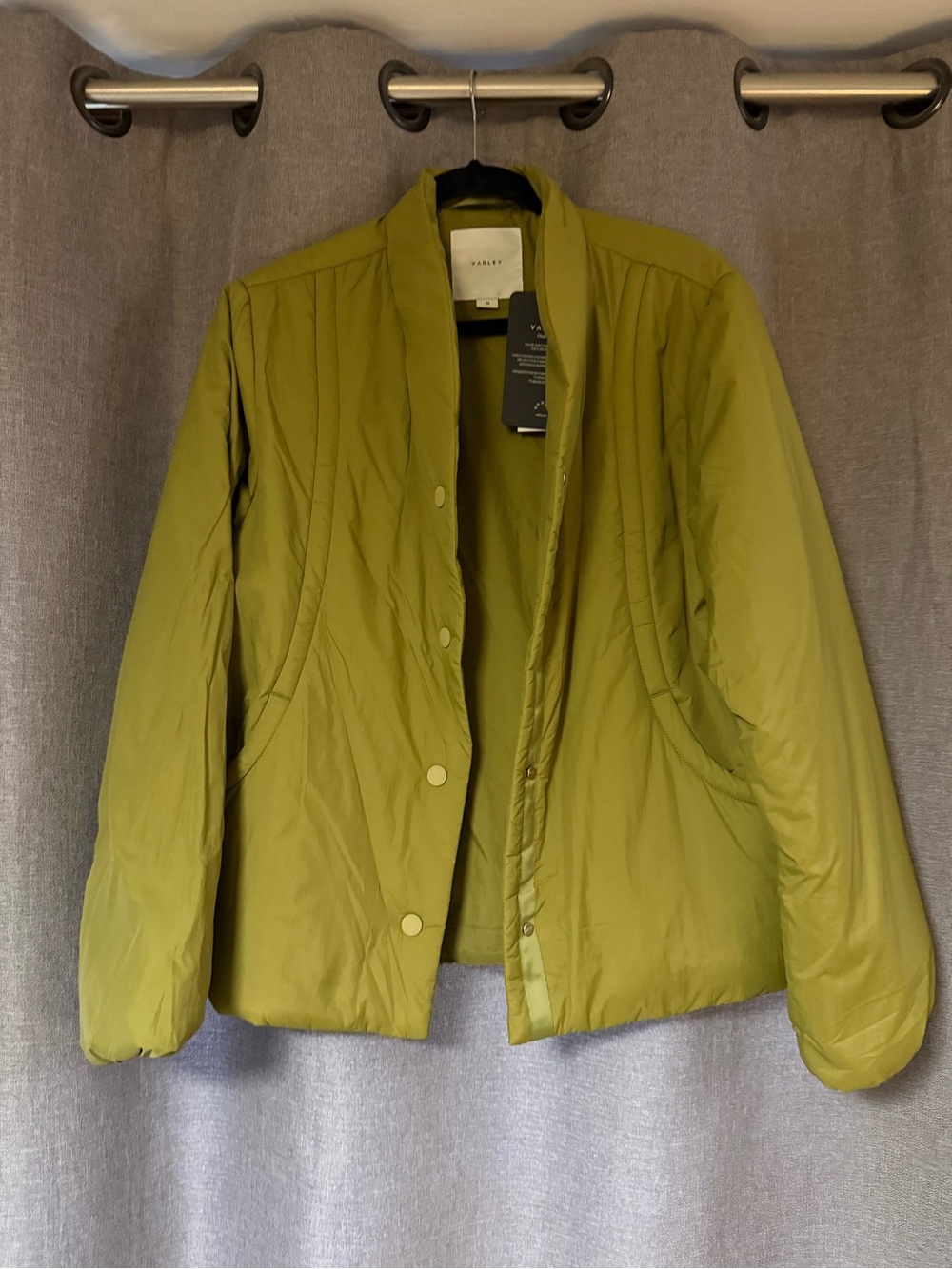 Varley Tilley Olive Lightweight Puffer Jacket - Women's